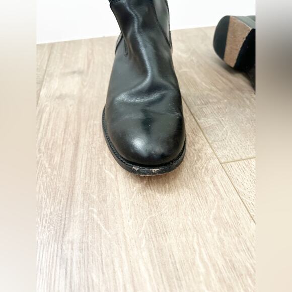 Frye Melissa Black Tall Leather Western Equestrian Riding Boots Women’s Size 7.5 - Picture 12 of 15
